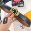 693201683a89a121ed55066e Hermès Men's Belt, Top Grain Cowhide with Engraved Metal Buckle, 3.8cm Width, Tan Color, Adjustable Length