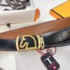 693201683a89a121ed55066f Hermès Men's Belt, Top Grain Cowhide with Engraved Metal Buckle, 3.8cm Width, Tan Color, Adjustable Length