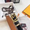 693201683a89a121ed550670 Hermès Men's Belt, Top Grain Cowhide with Engraved Metal Buckle, 3.8cm Width, Tan Color, Adjustable Length