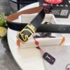 693201683a89a121ed550673 Hermès Men's Belt, Top Grain Cowhide with Engraved Metal Buckle, 3.8cm Width, Tan Color, Adjustable Length