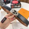 6932016d3a89a121ed5506b4 Hermès Men's Belt, Top Grain Cowhide Leather with Engraved Buckle, 3.8cm Width, Adjustable Length, Original Imported Embossed Horse Head Design