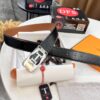 6932016d3a89a121ed5506b9 Hermès Men's Belt, Top Grain Cowhide Leather with Engraved Buckle, 3.8cm Width, Adjustable Length, Original Imported Embossed Horse Head Design