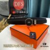 6932016e3a89a121ed5506bc Hermès HH Original Factory Direct Order, Hong Kong Duty-Free Gift Box, Italian Imported Full-Grain Calfskin Belt with Automatic Buckle, 3.5cm Width, Luxury Fashion Runway Style