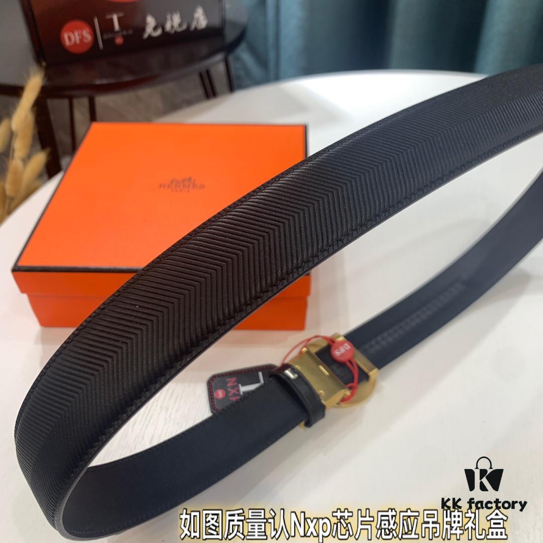 6932016e3a89a121ed5506c5 Hermès HH Original Factory Direct - Hong Kong Tax-Free Gift Box (NXP RFID Tag Verifiable on Official Website, Genuine Anti-Counterfeit Chip), Italian Imported Top-Grade Calfskin Belt with Automatic Buckle