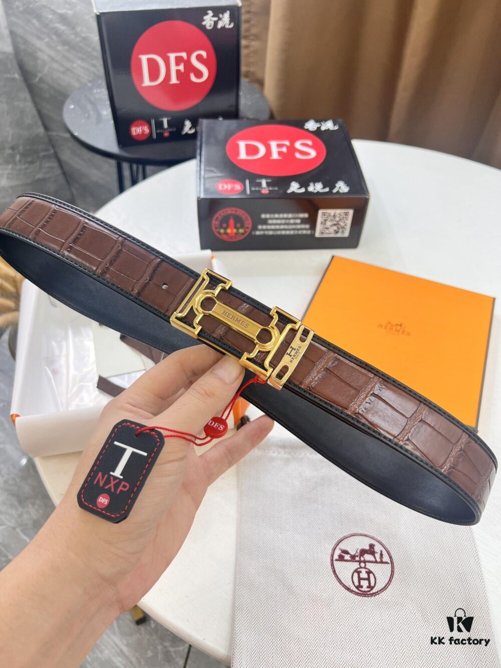 693201703a89a121ed5506da Hermès H Belt, New Arrival, Stainless Steel H Internal Buckle, Genuine Crocodile-Texture Top Layer Cowhide, 3.8cm Width, Premium Quality