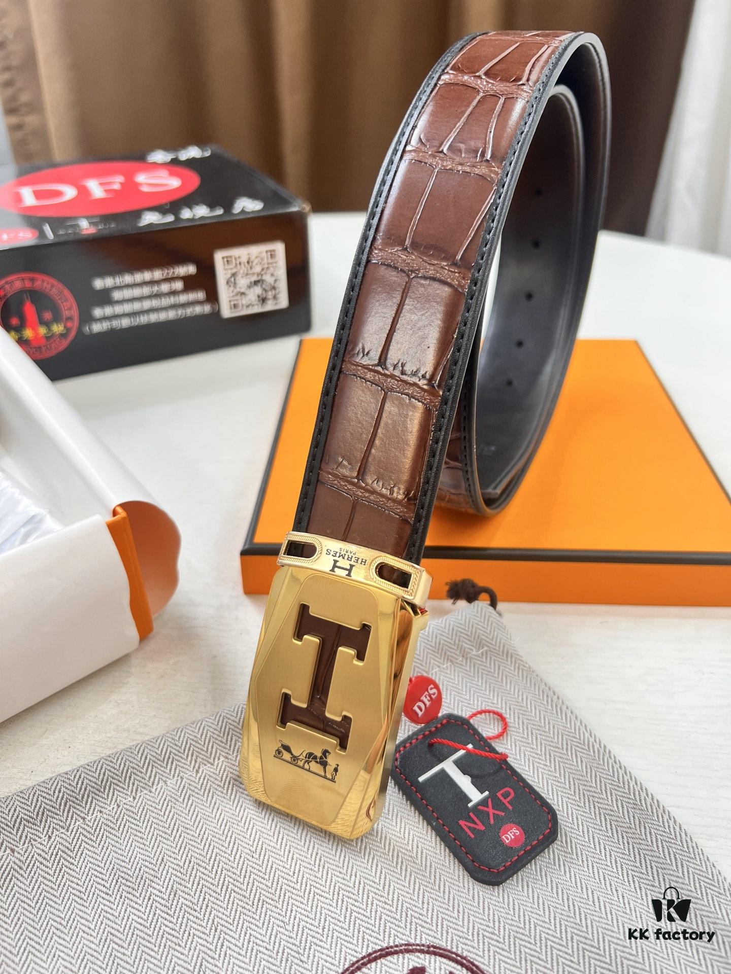 693201713a89a121ed5506e6 Top-Quality Original Leather Belt with Hong Kong Duty-Free Gift Box (NXP RFID Tag for Official Authentication, Genuine Anti-Counterfeit Chip)