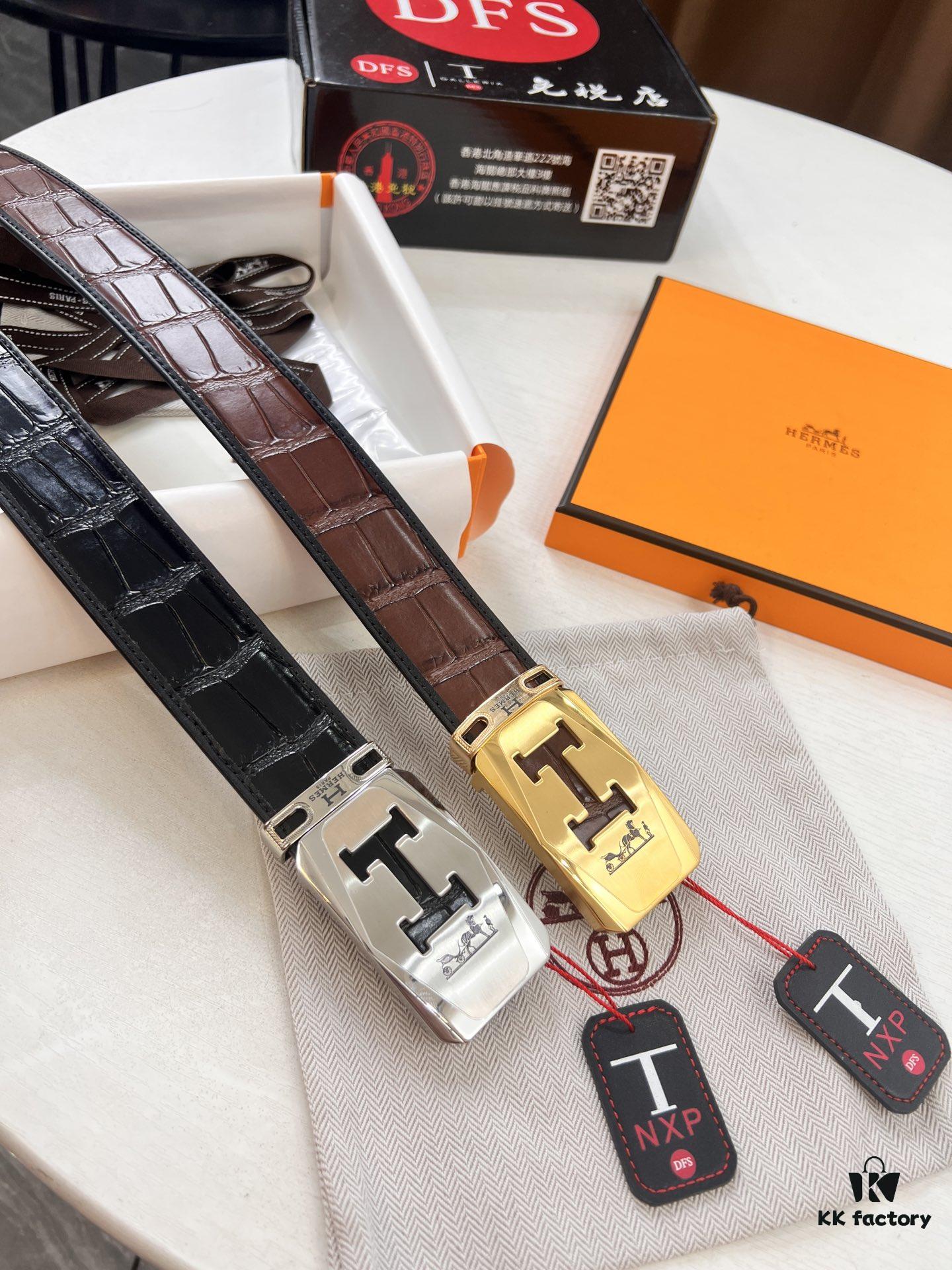 693201713a89a121ed5506e7 Top-Quality Original Leather Belt with Hong Kong Duty-Free Gift Box (NXP RFID Tag for Official Authentication, Genuine Anti-Counterfeit Chip)