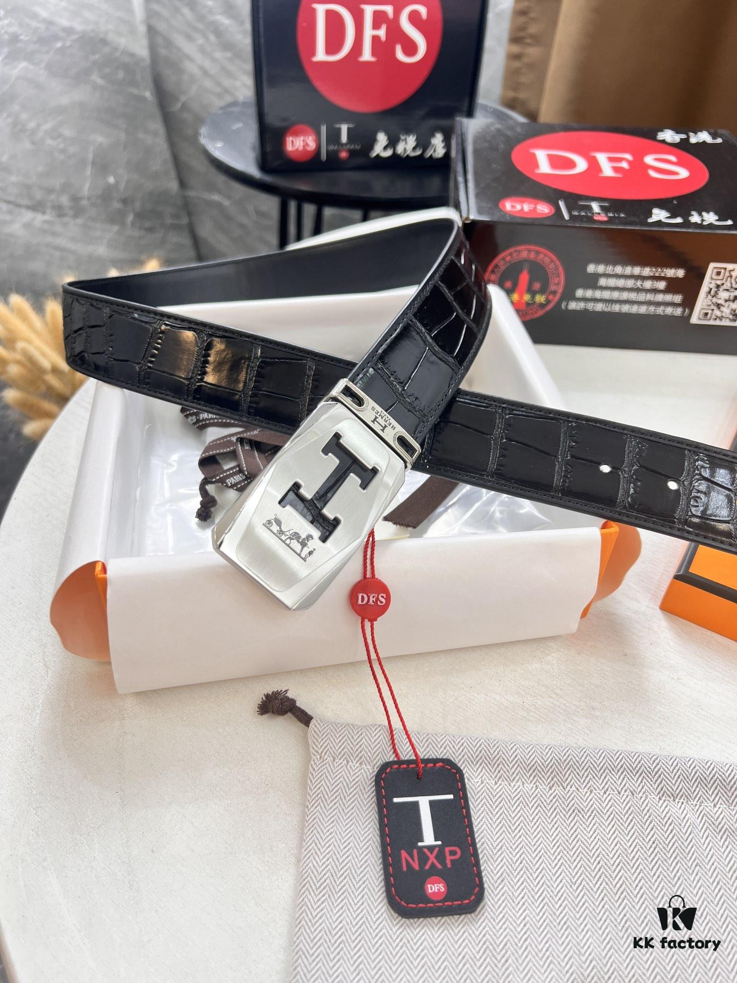 693201713a89a121ed5506ed Top-Grade Original Belt, Hong Kong Duty-Free T Gift Box (NXP Hang Tag with Anti-Counterfeit Chip Recognizable on Official Website)