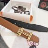 693201743a89a121ed550714 Arrival 🎺 Real Photo Hermes H Belt, ZP Mold Made, Electroplated Full H Pattern Stainless Steel Hardware, Original Factory Crust Leather with Crocodile Texture, Reversible Design, Top Grain Cowhide, 3.8cm Width