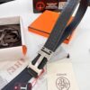 693201753a89a121ed55071c Hermès H Belt, New Arrival, Stainless Steel H Inner Buckle, ZP Synchronized Engraved Logo, Premium Crocodile Belly and Top Grain Cattle Leather