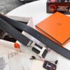 693201753a89a121ed55071e Hermès H Belt, New Arrival, Stainless Steel H Inner Buckle, ZP Synchronized Engraved Logo, Premium Crocodile Belly and Top Grain Cattle Leather