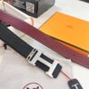 693201783a89a121ed55073f Hermès Men's Belt, Genuine Top-Layer Calfskin with Steel Hardware, 3.8cm Width, Ideal Gift