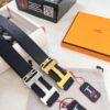 693201783a89a121ed550742 Hermès Men's Belt, Genuine Top-Layer Calfskin with Steel Hardware, 3.8cm Width, Ideal Gift