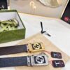 693201793a89a121ed550749 Gucci Men's Belt, 4.0cm Wide, Embossed Cowhide Leather, GG Buckle, ZP Molded Latest Design, Genuine Quality with NXP Anti-Counterfeit Chip
