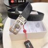 693201b03a89a121ed550768 Versace Automatic Buckle Belt, Custom Embossed Top-Grade Imported Cowhide, 3.5cm Width, Luxury Business Formal Accessory