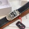 693201b13a89a121ed550772 Versace Medusa Belt - Authentic Original Order, Italian Imported Top Grain Calfskin, 3.8cm Width, Hong Kong Duty-Free Gift Box