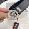 Versace Medusa Belt - Original Factory Order, Italian Imported Smooth Calfskin, 3.8cm Width, Authentic Hardware with NXP RFID Tag