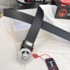 Versace Medusa Belt - Original Factory Order, Italian Imported Smooth Calfskin, 3.8cm Width, Authentic Hardware with NXP RFID Tag