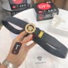 693201b33a89a121ed55078d Versace Genuine Leather Belt with Medusa Head Buckle – Original Order, Italian Imported Smooth Calfskin, 3.8cm Width
