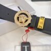 693201b33a89a121ed55078e Versace Genuine Leather Belt with Medusa Head Buckle – Original Order, Italian Imported Smooth Calfskin, 3.8cm Width
