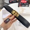 693201b33a89a121ed550794 Versace Belt 2023 New Arrival Genuine Top Grain Calfskin Leather Belt with Medusa Head Embossing and Stainless Steel Hardware