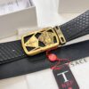 693201b33a89a121ed550795 Versace Belt 2023 New Arrival Genuine Top Grain Calfskin Leather Belt with Medusa Head Embossing and Stainless Steel Hardware