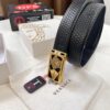 693201b43a89a121ed550799 Versace Belt 2023 New Arrival Genuine Top Grain Calfskin Leather Belt with Medusa Head Embossing and Stainless Steel Hardware