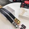 693201b43a89a121ed55079a Versace Belt 2023 New Arrival Genuine Top Grain Calfskin Leather Belt with Medusa Head Embossing and Stainless Steel Hardware