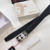 693201b43a89a121ed55079e Versace Belt, New Style, Top-Quality Genuine Leather with Medusa Head Embossing, Fashionable Brand Design, Soft Leather Texture, Precision Stainless Steel Hardware, 3.8cm Width