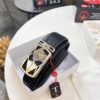 693201b43a89a121ed55079f Versace Belt, New Style, Top-Quality Genuine Leather with Medusa Head Embossing, Fashionable Brand Design, Soft Leather Texture, Precision Stainless Steel Hardware, 3.8cm Width