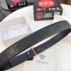 693201b73a89a121ed5507bf Versace Medusa Belt - Original Factory Order, Italian Imported Top Grain Calfskin, 3.8cm Width, Authentic Packaging with NXP RFID Tag