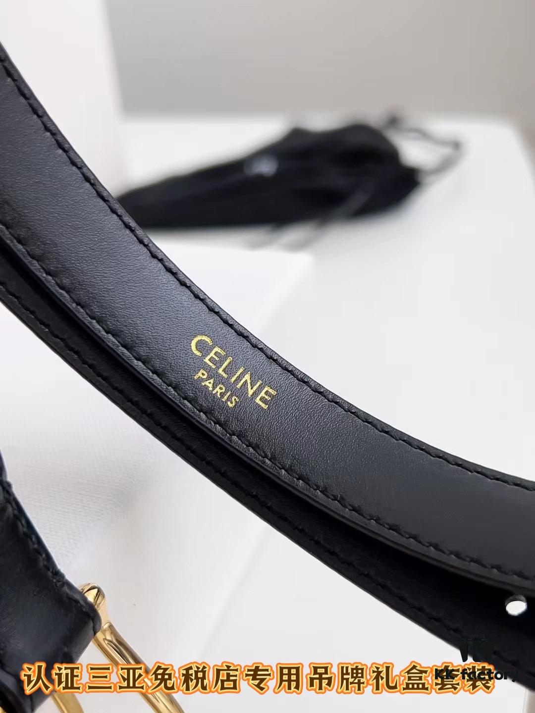Sanya Tax-Free Genuine Latest Packaging Gift Box: Celine Original Batch Goods, 1.8cm Width
