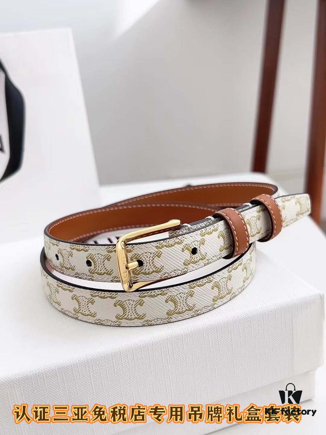 693201c13a89a121ed55081f Sanya Tax-Free Genuine Latest Packaging Gift Box: Celine Original Batch Item, 1.8cm Width