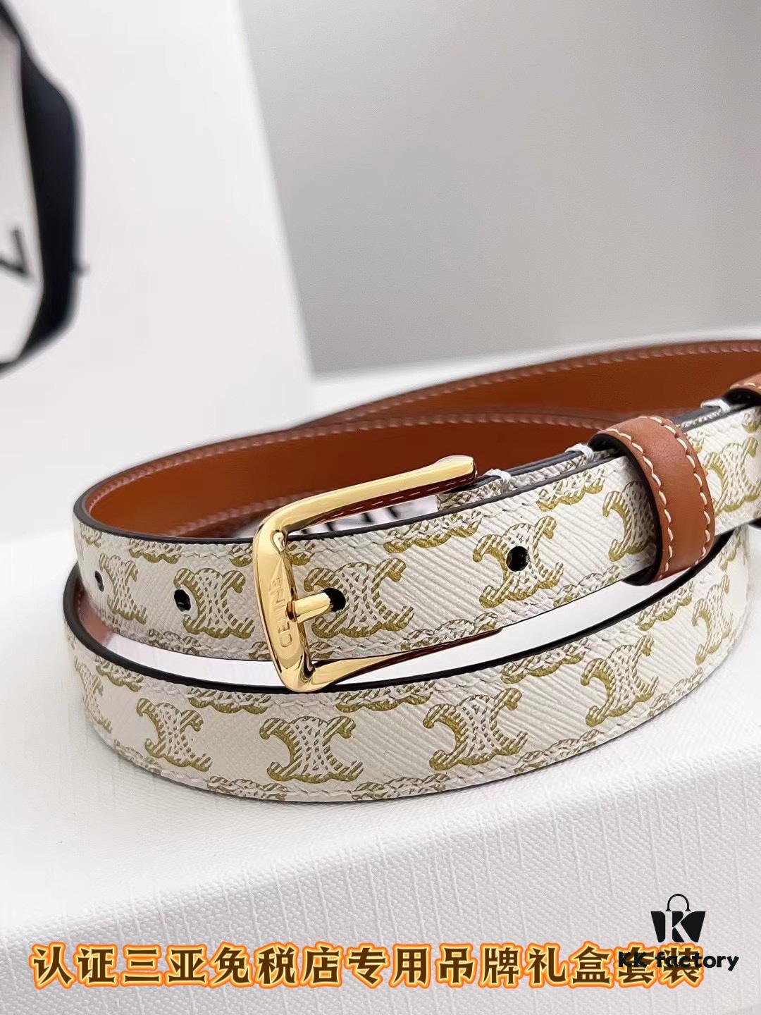 693201c13a89a121ed550820 Sanya Tax-Free Genuine Latest Packaging Gift Box: Celine Original Batch Item, 1.8cm Width