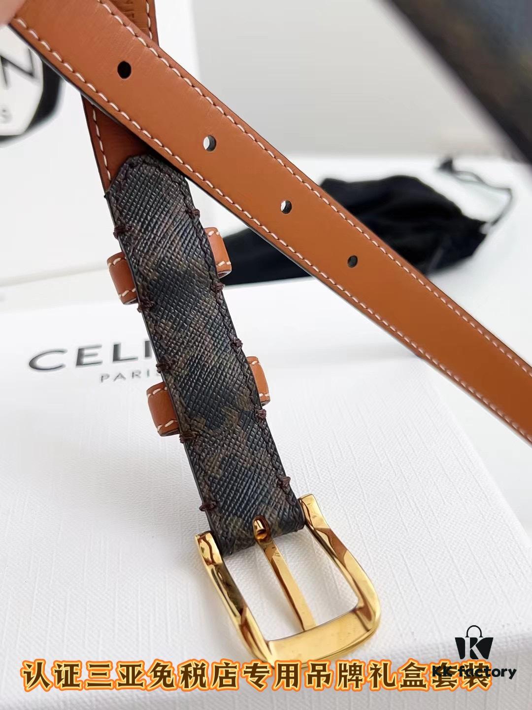 693201c23a89a121ed55082b Sanya Tax-Free Genuine Latest Packaging Gift Box: Celine Original Batch Item, Width 1.8cm