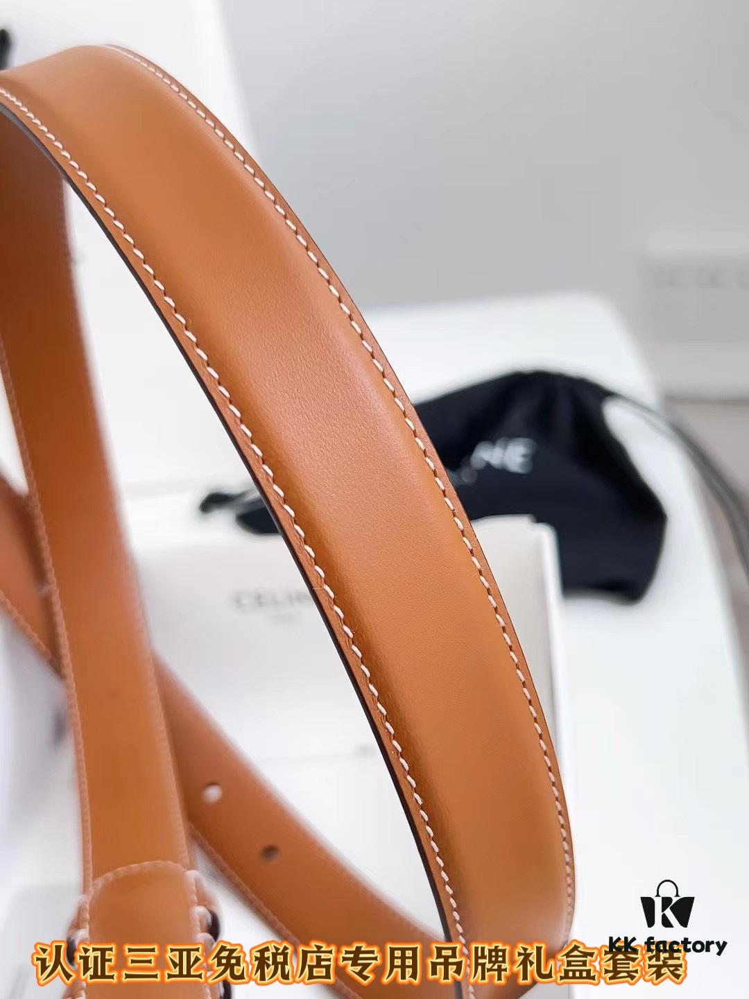 693201c33a89a121ed550835 Sanya Duty-Free Genuine Latest Packaging Gift Box: Celine Original Batch Goods, 2.4cm Width