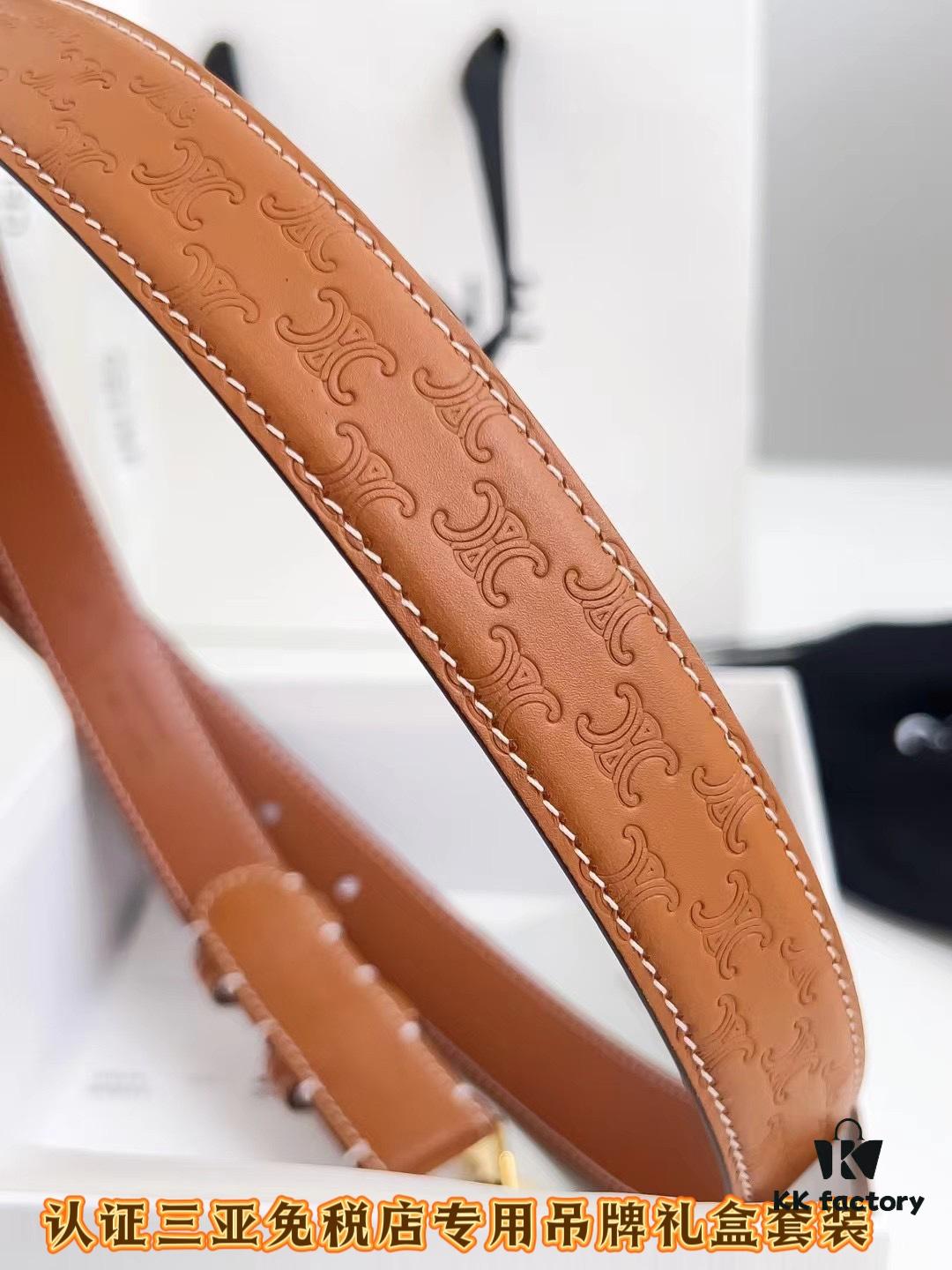 693201c43a89a121ed550846 Sanya Tax-Free Genuine Latest Packaging Gift Box: Celine Original Batch Goods, 2.4cm Width