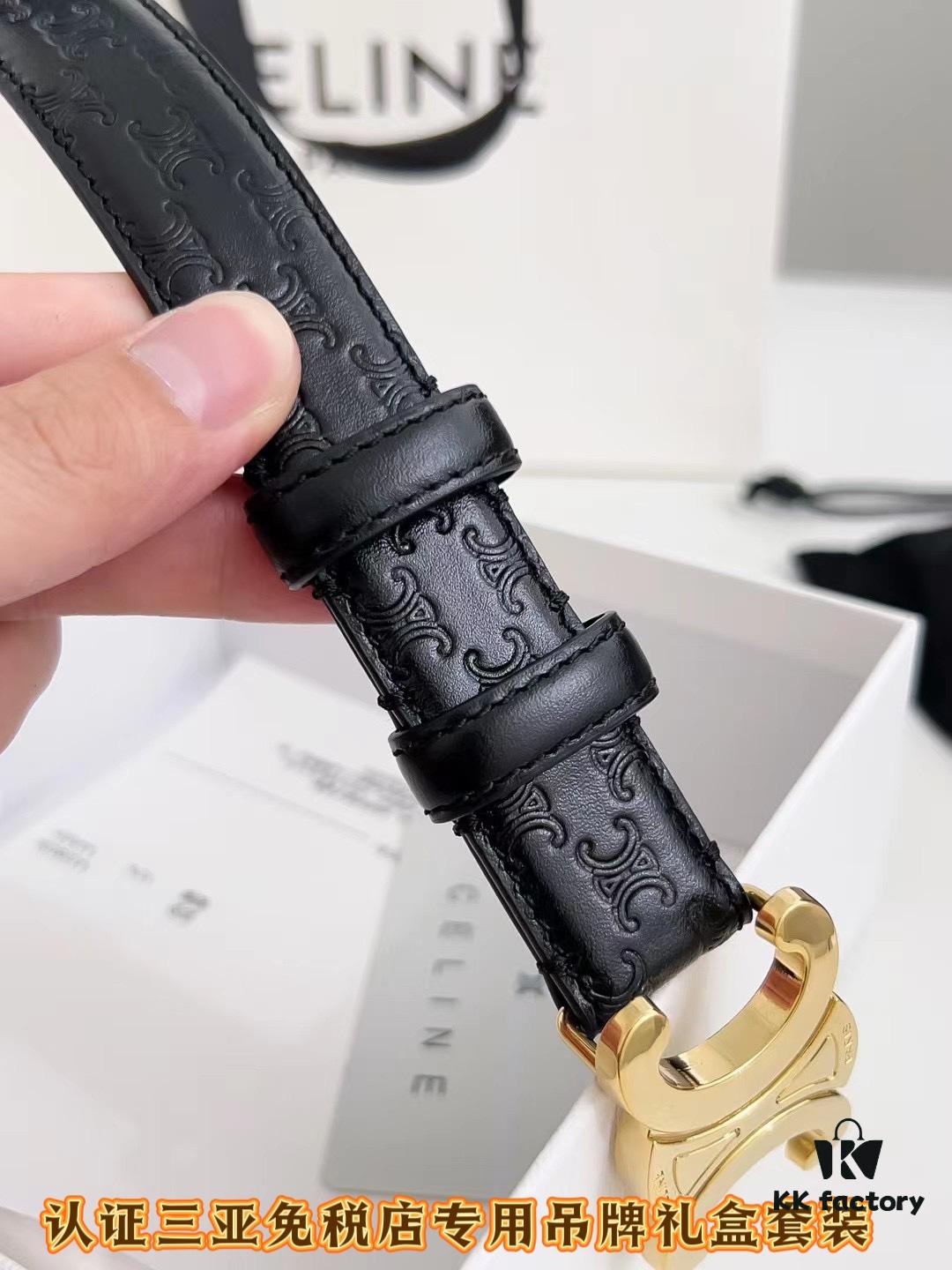 693201c53a89a121ed55084e Sanya Tax-Free Genuine Latest Packaging Gift Box: Celine Original Batch Goods, 2.4cm Width