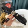 693201c63a89a121ed550862 Versace Medusa Belt - Original Factory Order, Italian Imported Top Grain Calfskin, 3.8cm Width, Authentic Hardware with NXP RFID Chip