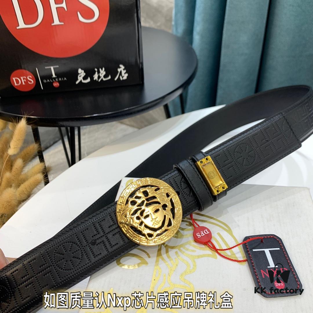 693201c73a89a121ed55086a Mephisto Belt - Original Factory Direct, Hong Kong Tax-Free Gift Box, Versace Style New Authentic Hardware, Italian Imported Top Grain Calfskin Leather, 3.8cm Width