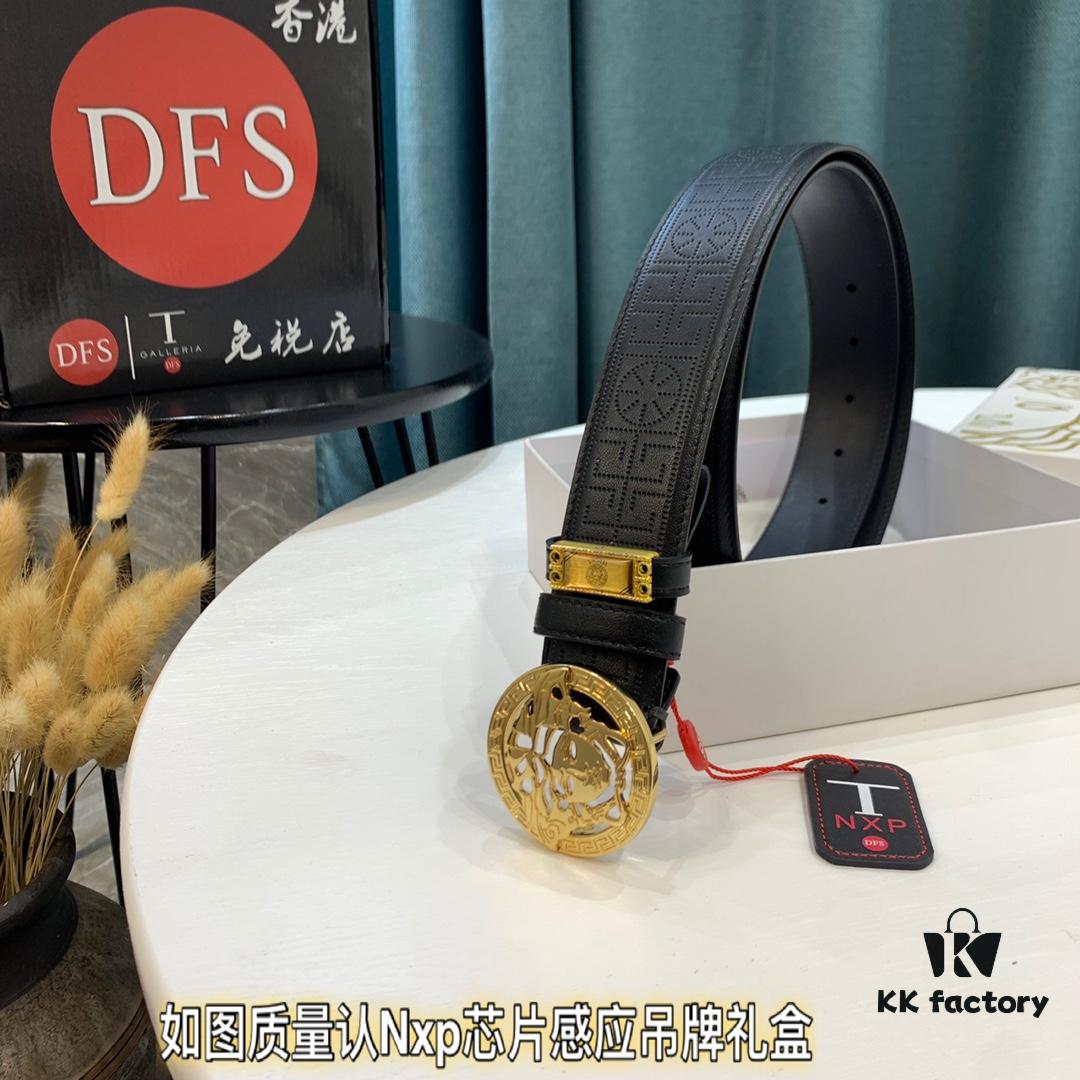 693201c73a89a121ed55086d Mephisto Belt - Original Factory Direct, Hong Kong Tax-Free Gift Box, Versace Style New Authentic Hardware, Italian Imported Top Grain Calfskin Leather, 3.8cm Width