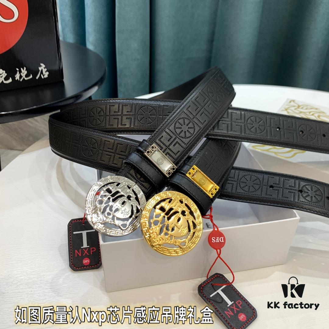 693201c73a89a121ed55086f Mephisto Belt - Original Factory Direct, Hong Kong Tax-Free Gift Box, Versace Style New Authentic Hardware, Italian Imported Top Grain Calfskin Leather, 3.8cm Width