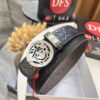 693201c93a89a121ed550882 Versace Belt, New Style, Top-Quality Embossed Full-Grain Calfskin with Double-Sided Usage, Fashion Luxury Brand, 3.8cm Width
