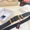 693201cb3a89a121ed55089c Versace Belt for Men, Genuine Top-Grade Cowhide Leather, Slim 3.5cm Width, Soft Feel with Medusa Buckle, Imported Full-Grain Calfskin, Precision Stitching, Premium Business Formal Accessory