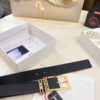 693201cb3a89a121ed55089d Versace Belt for Men, Genuine Top-Grade Cowhide Leather, Slim 3.5cm Width, Soft Feel with Medusa Buckle, Imported Full-Grain Calfskin, Precision Stitching, Premium Business Formal Accessory