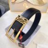 693201cb3a89a121ed55089e Versace Belt for Men, Genuine Top-Grade Cowhide Leather, Slim 3.5cm Width, Soft Feel with Medusa Buckle, Imported Full-Grain Calfskin, Precision Stitching, Premium Business Formal Accessory