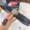 693201cd3a89a121ed5508a9 Versace Belt, New Style, Top-Quality Full-Grain Calfskin with Medusa Embossing, Fashionable Design, Soft Leather Feel, Reversible Use, Stainless Steel Hardware, 3.8cm Width