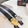 693201cf3a89a121ed5508b6 Versace Belt, Genuine Italian Top-Grain Calfskin, Hong Kong Tax-Free Gift Box, Original Factory Direct, Magnetic Buckle with NXP Anti-Counterfeit Chip