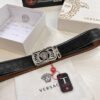 693201d13a89a121ed5508d4 Versace Belt, New Arrival, Top Quality Genuine Leather with Medusa Head Embossing, Fashion Luxury Brand Belt for Men