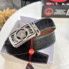 693201d13a89a121ed5508d6 Versace Belt, New Arrival, Top Quality Genuine Leather with Medusa Head Embossing, Fashion Luxury Brand Belt for Men
